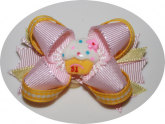 Laço Butterfly Loop Cupcake Rosa
